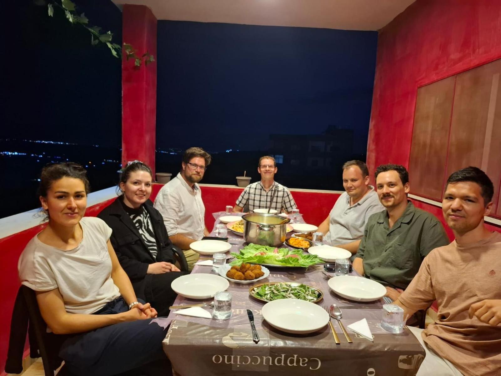 Ferienwohnung Al-Bustan House& Umm Qais Umm Qays Exterior foto